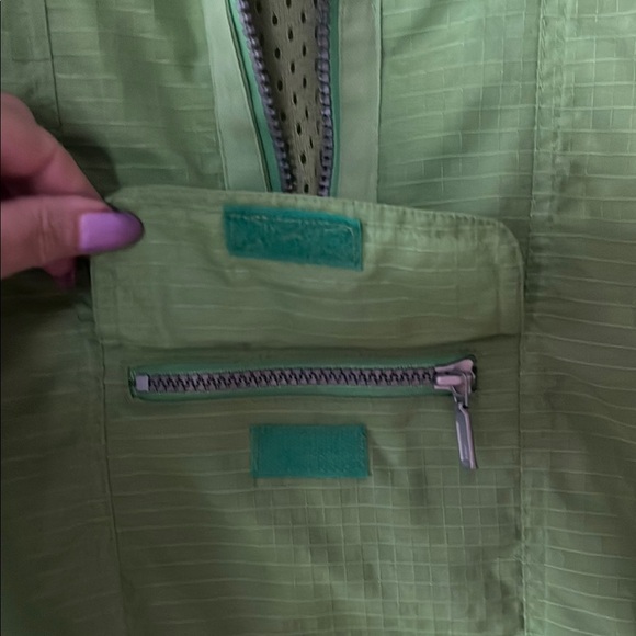 Sport Green Windbreaker Jacket - Picture 3 of 7